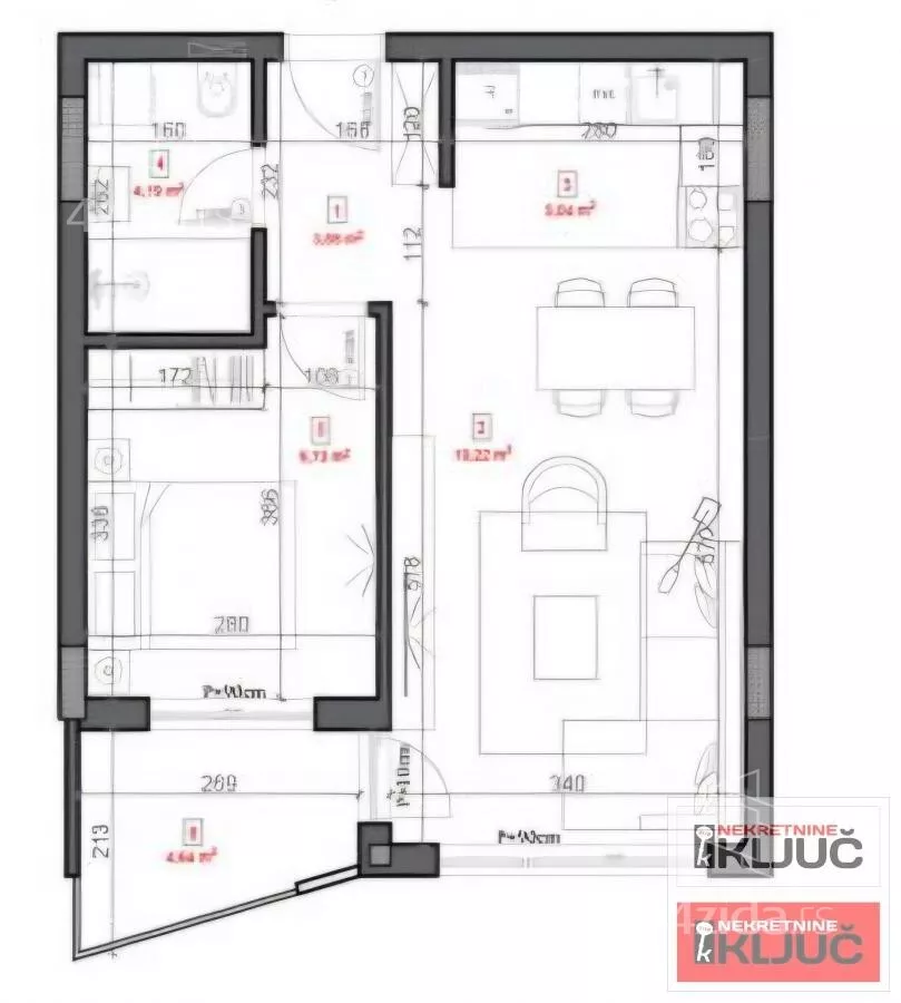Dvosoban stan | 4zida