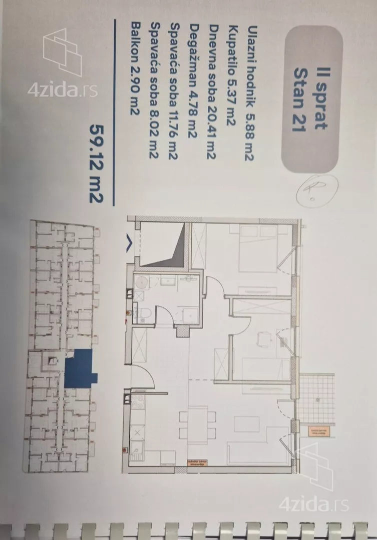 Trosoban stan | 4zida