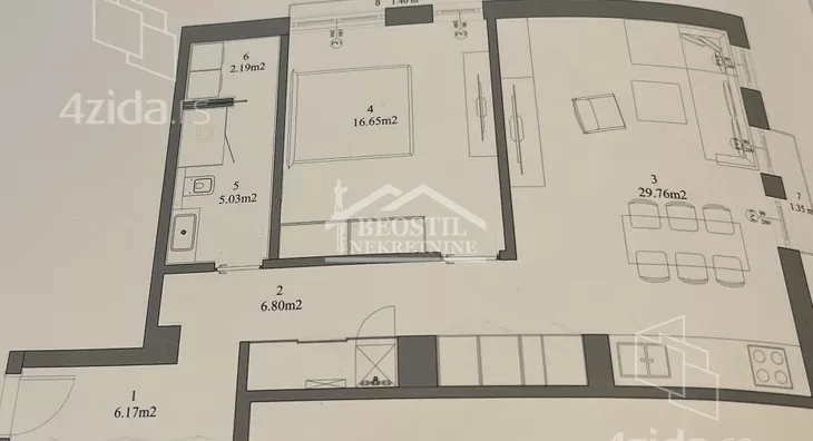 Dvosoban stan | 4zida