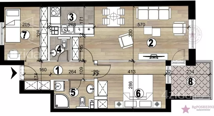 Dvoiposoban stan | 4zida