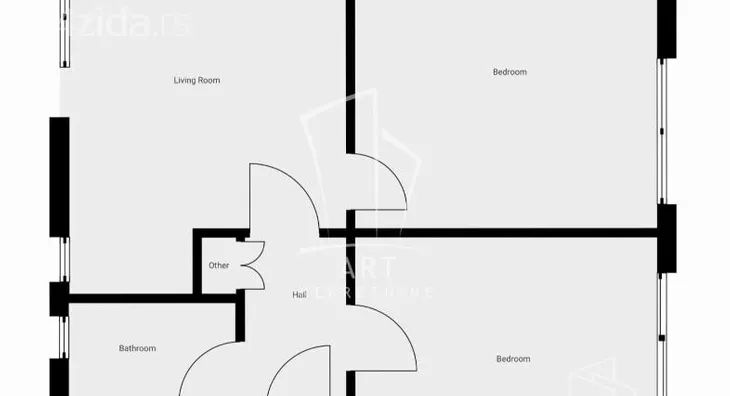 Dvosoban stan | 4zida