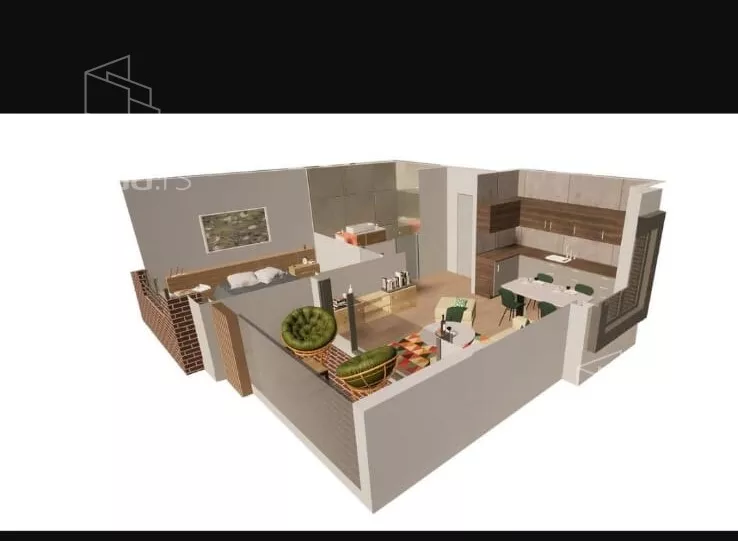 Jednosoban stan | 4zida