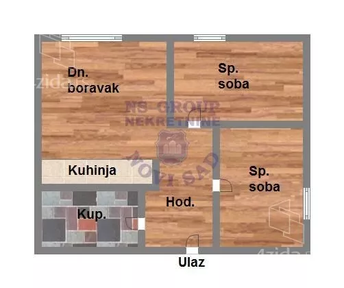 Dvoiposoban stan | 4zida