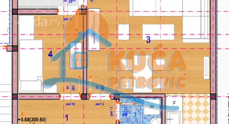 Jednoiposoban stan | 4zida
