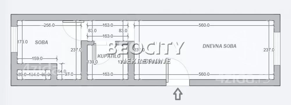 Jednosoban stan | 4zida