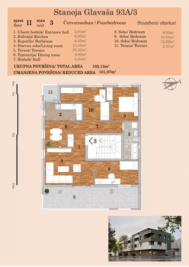 Stanoja Glavaša 93A | 4zida.rs