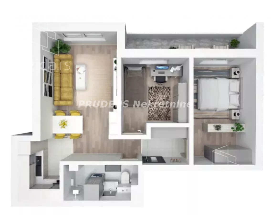 Trosoban stan | 4zida