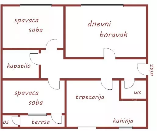 Trosoban stan | 4zida