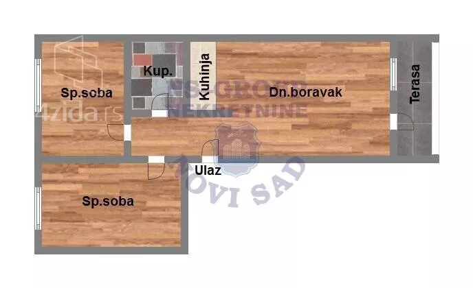 Dvoiposoban stan | 4zida