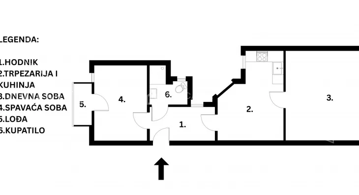 Dvosoban stan | 4zida