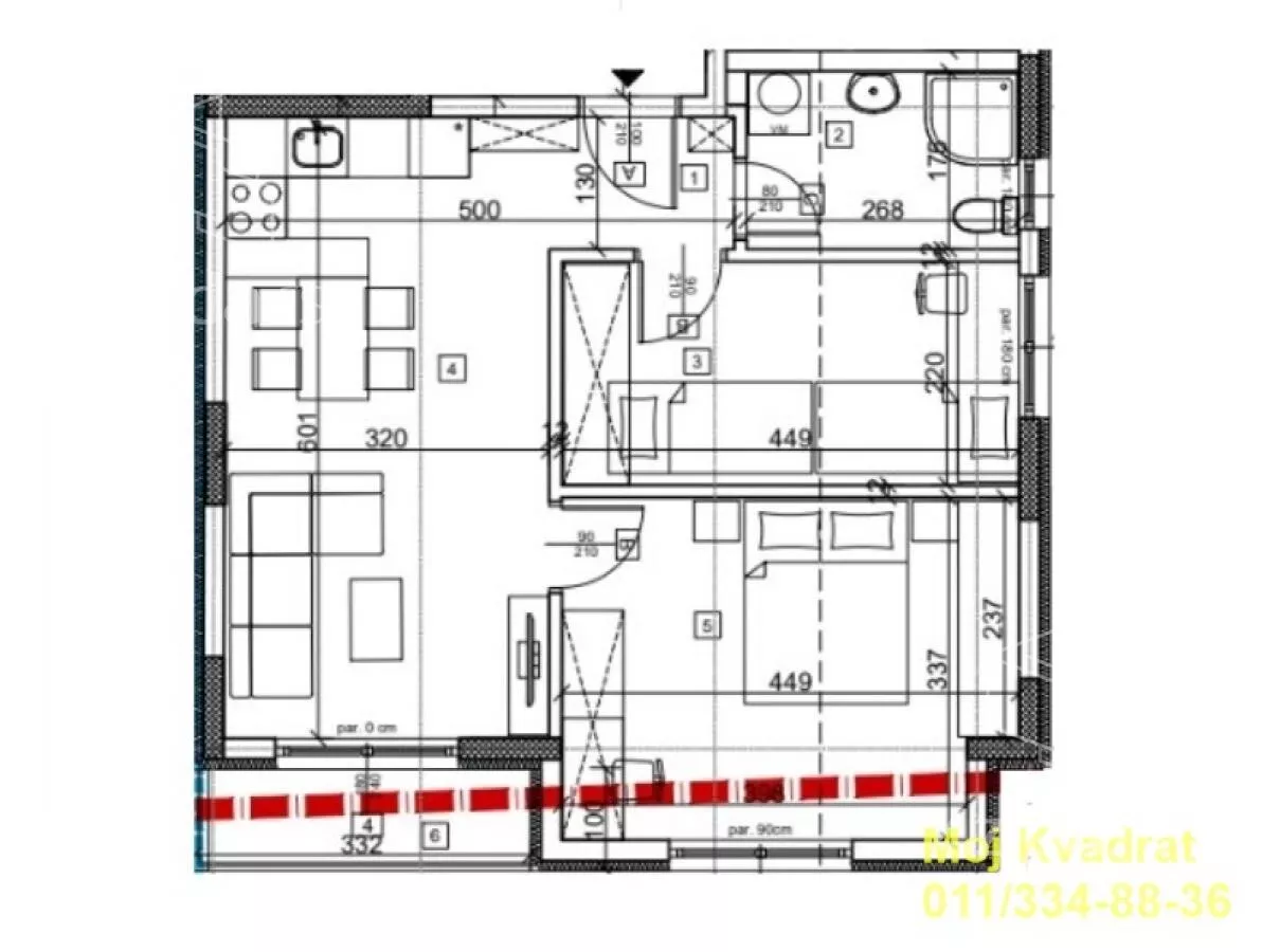 Dvoiposoban stan | 4zida