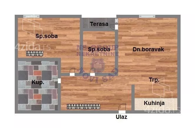 Dvoiposoban stan | 4zida