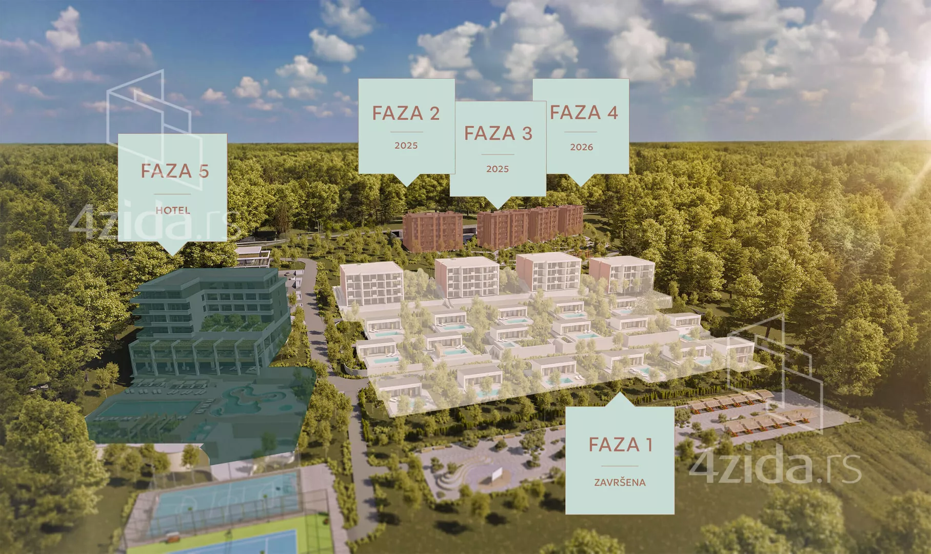 Trosoban stan | 4zida