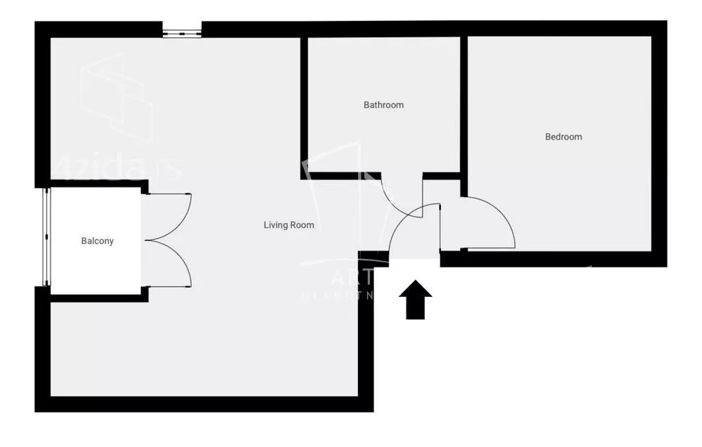 Jednoiposoban stan | 4zida