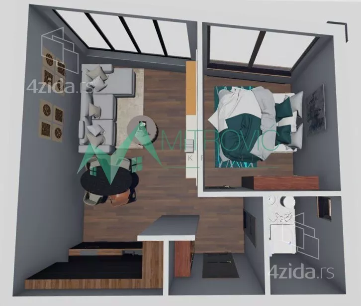 Jednoiposoban stan | 4zida