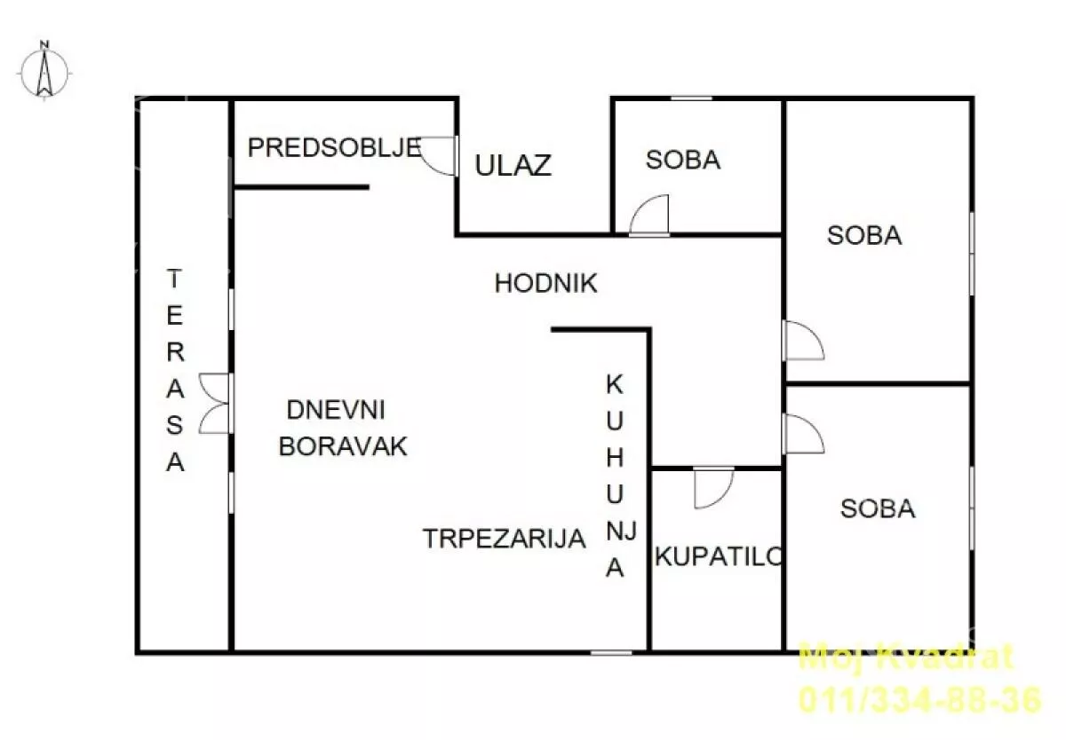 Četvorosoban stan | 4zida