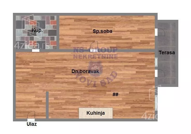 Dvosoban stan | 4zida