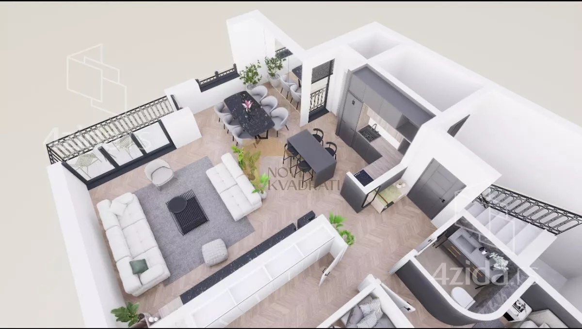 Četvorosoban stan | 4zida