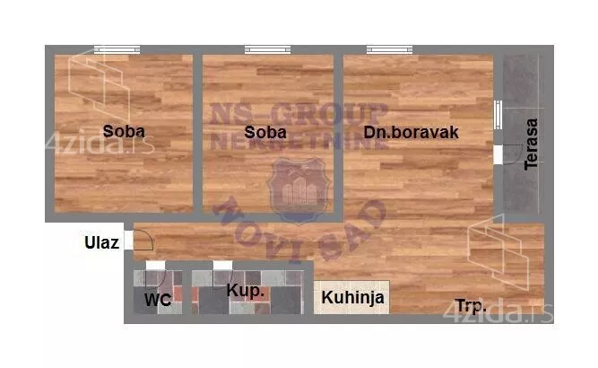 Trosoban stan | 4zida