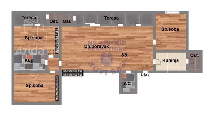 Četvorosoban stan | 4zida