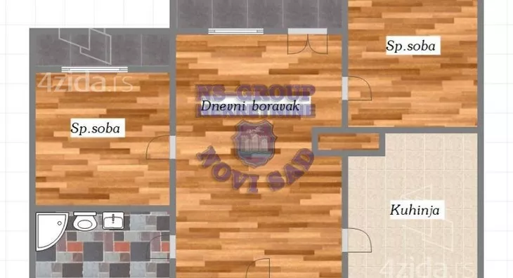 Dvoiposoban stan | 4zida