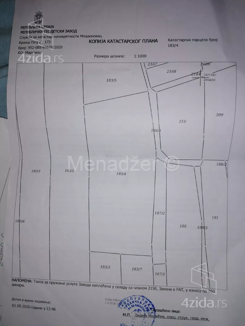 Grundstück · 8600 m² · Beograd