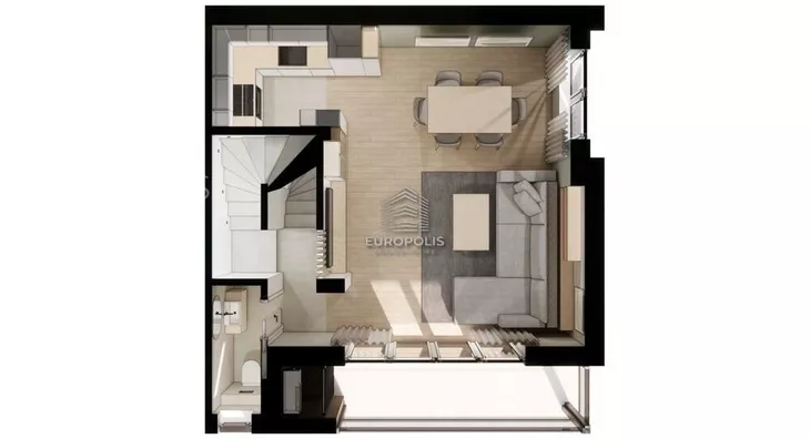 Četvoroiposoban stan | 4zida