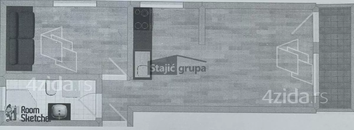 Dvosoban stan | 4zida