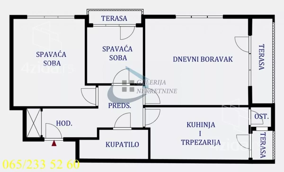 Dvoiposoban stan | 4zida