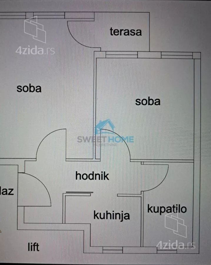 Dvosoban stan | 4zida