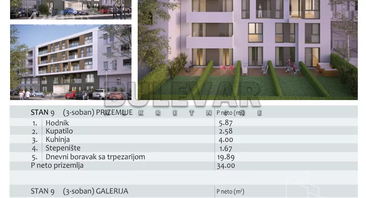 Trosoban stan | 4zida