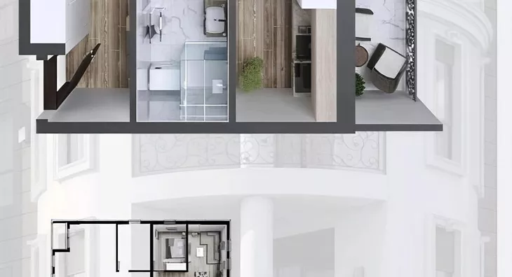 Jednoiposoban stan | 4zida