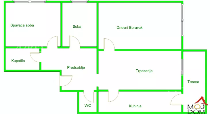 Trosoban stan | 4zida