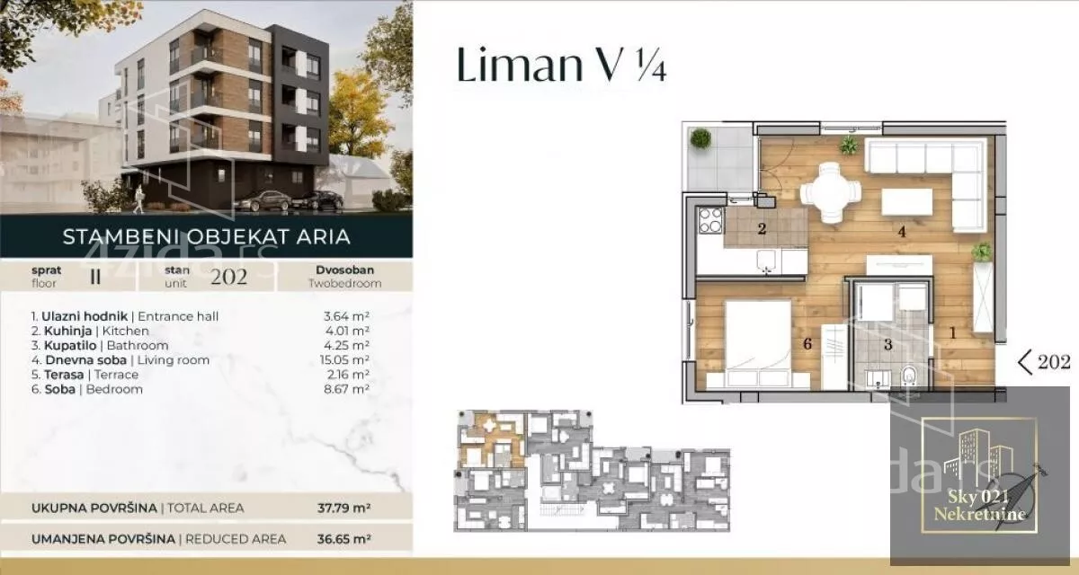 Dvosoban stan | 4zida