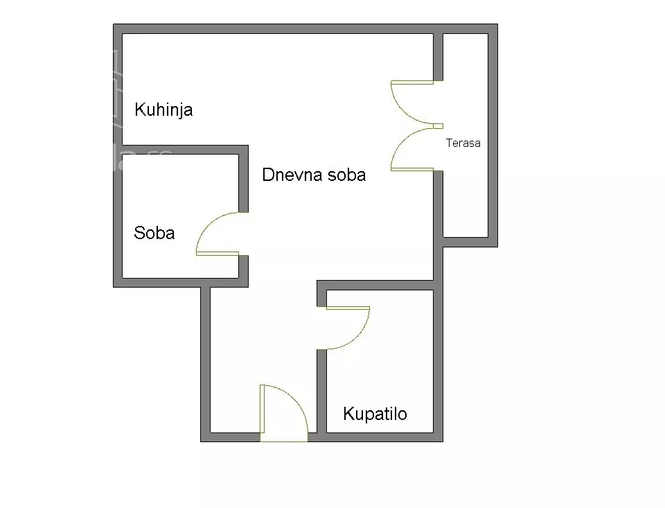 Jednoiposoban stan | 4zida