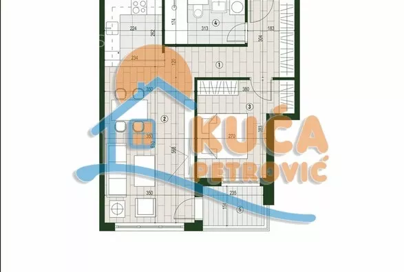 Dvosoban stan | 4zida