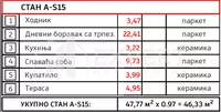 Jednoiposoban stan | 4zida