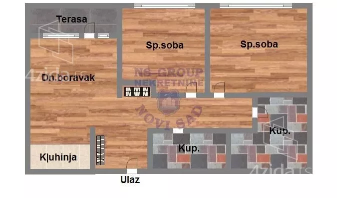 Trosoban stan | 4zida