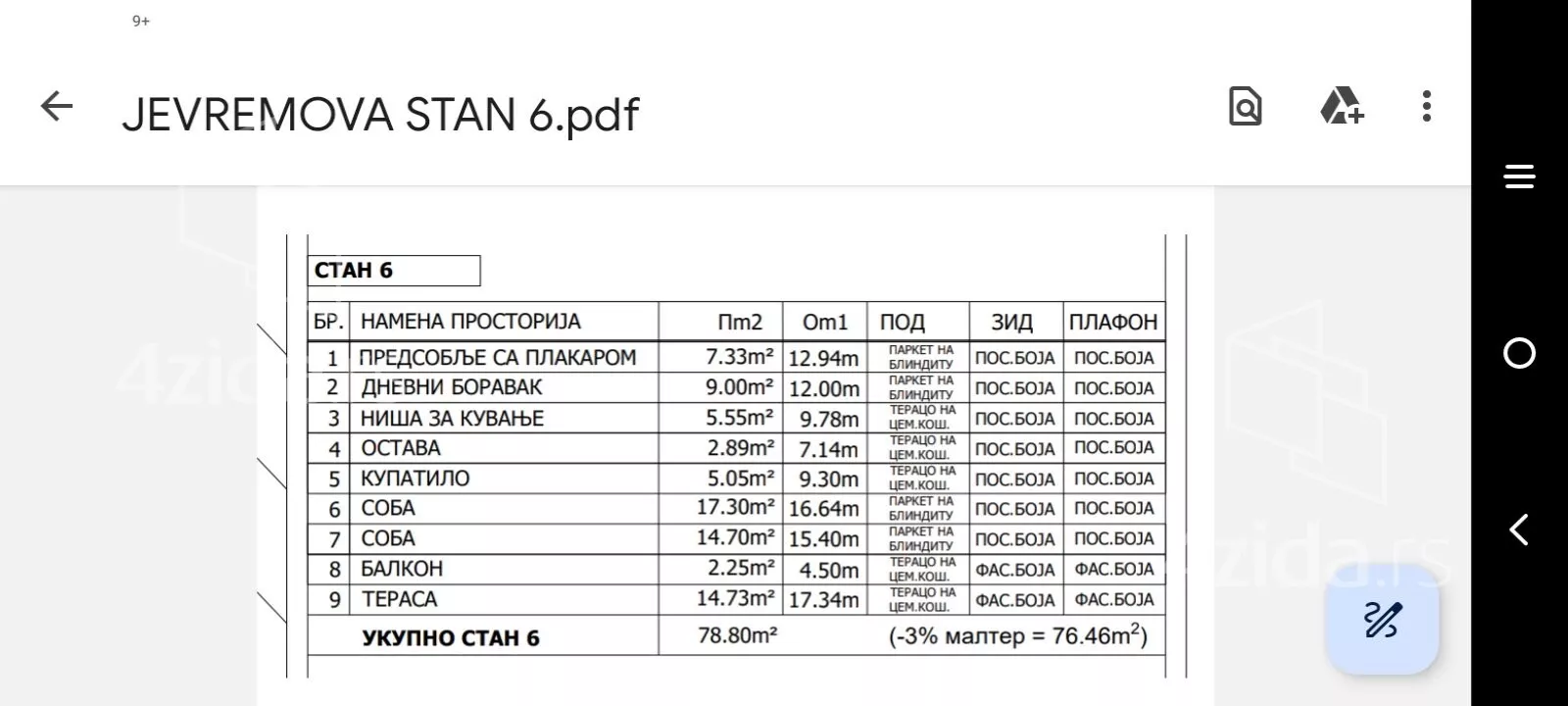 Trosoban stan | 4zida