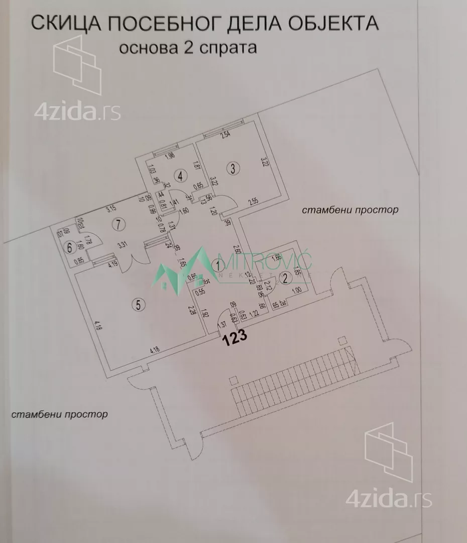 Dvosoban stan | 4zida
