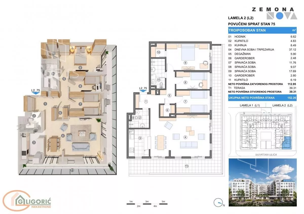 Četvorosoban stan | 4zida