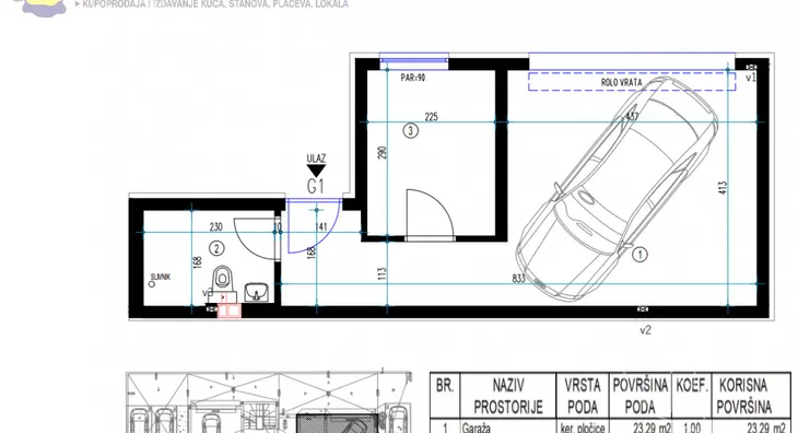 Jednoiposoban stan | 4zida