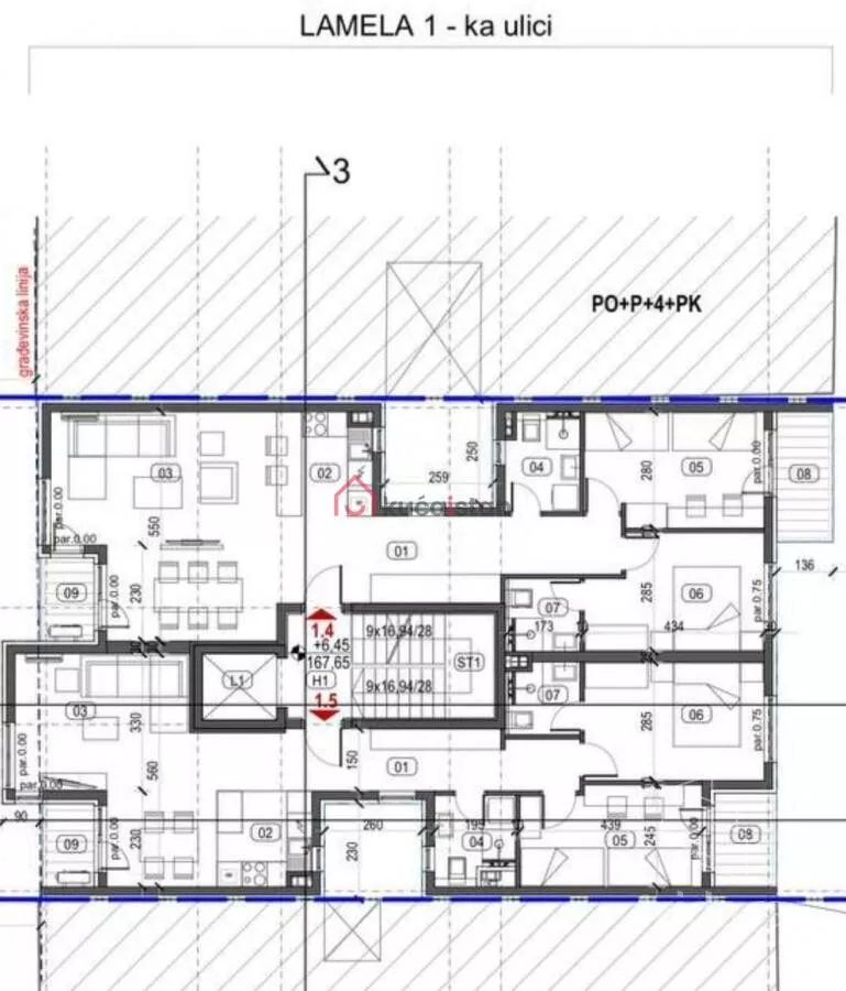Trosoban stan | 4zida