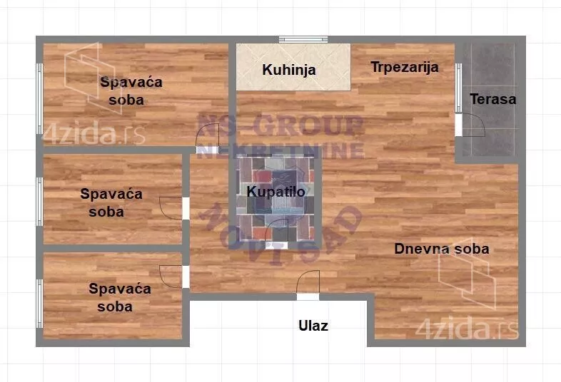 Četvorosoban stan | 4zida