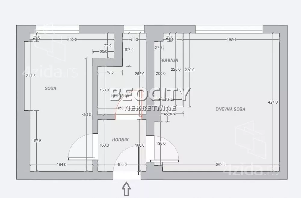 Jednoiposoban stan | 4zida