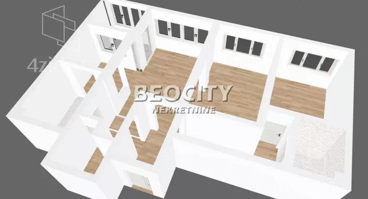 Trosoban stan | 4zida