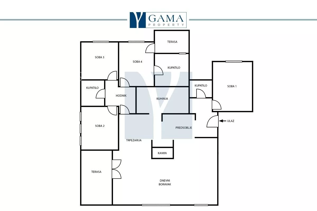 Petosoban stan | 4zida