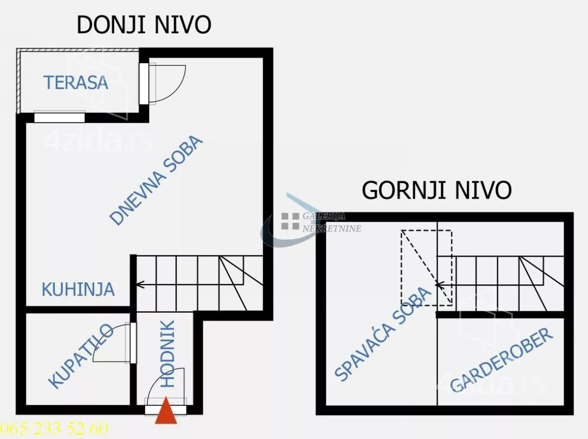 Jednoiposoban stan | 4zida