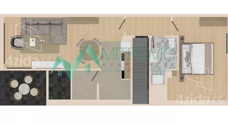 Dvosoban stan | 4zida