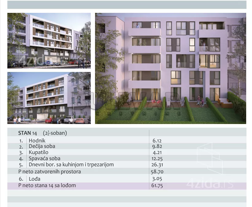 Dvoiposoban stan | 4zida